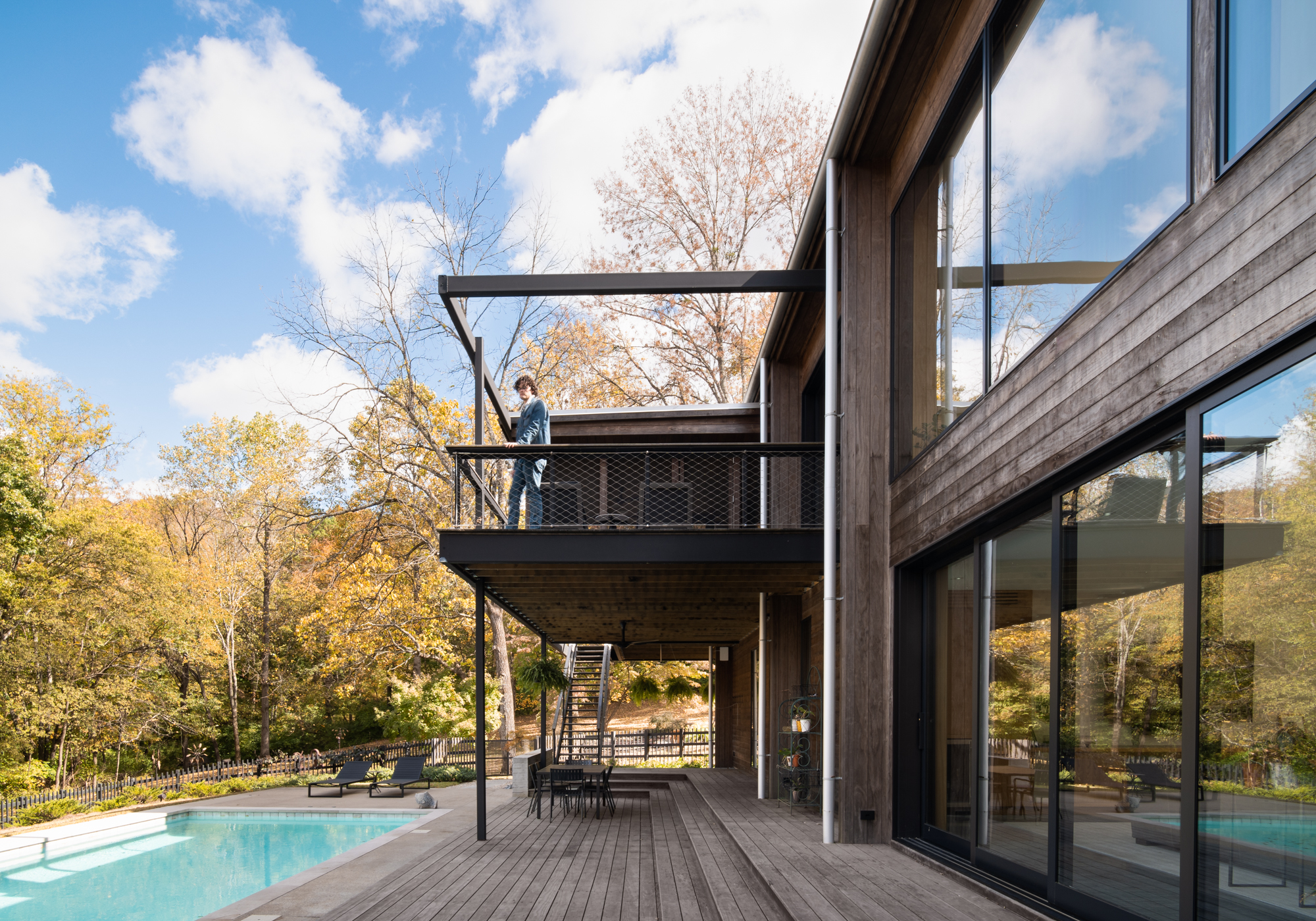 Wood Screen House - Kebony USA