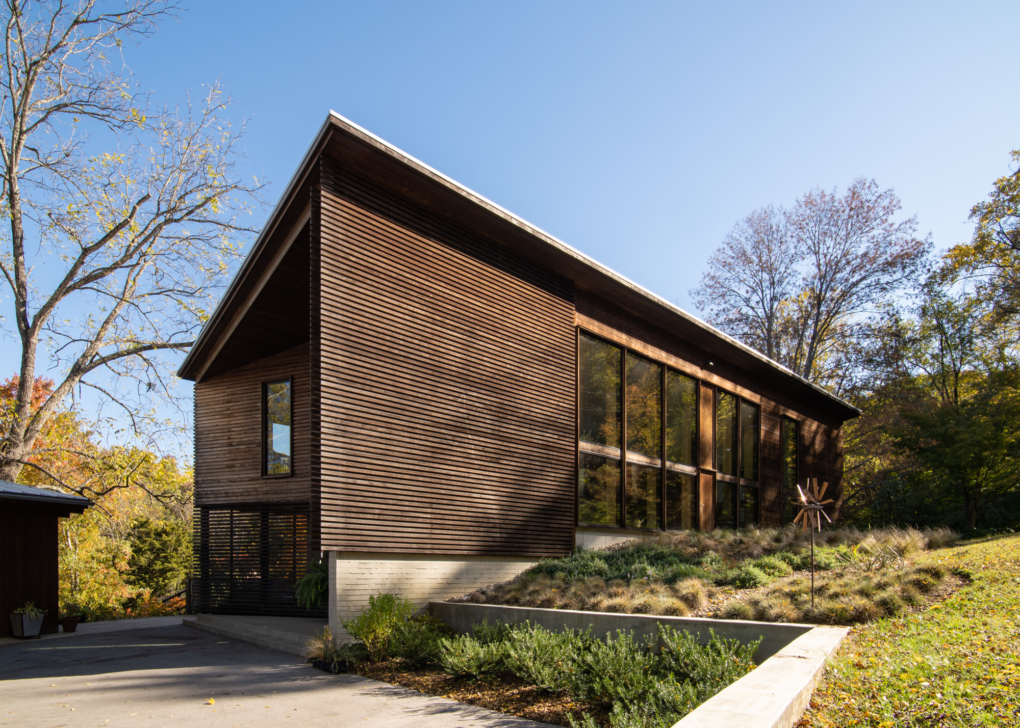 Wood Screen House - Kebony USA