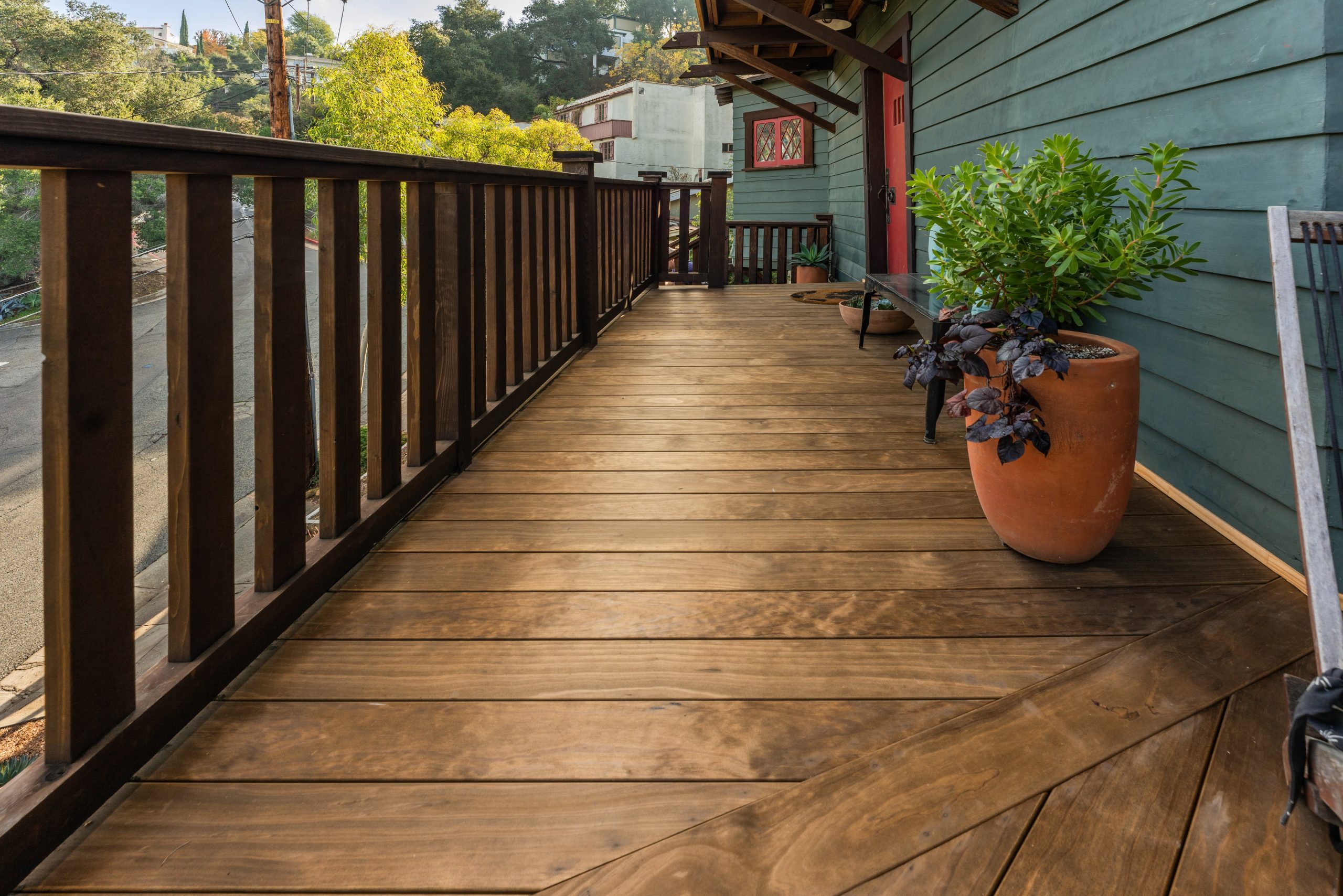 Kebony Modified Wood Deck Board was named the winner in the Outdoor Finishes and Surfaces category in due to its simple and fast installation